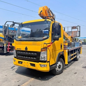 Factory Price Howo 16M Aerial Work Platform Truck 4x2 Bucket Lifting Vehicle for Sale - Product Image 3