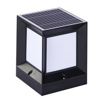 Lampe LED pour poteau de clôture de portail Lumière de pilier de jardin Imperméable à l'eau Décoration et éclairage Caractéristique Colonne lumineuse