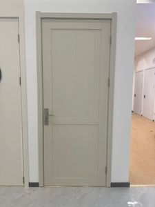 Estilo moderno Aula de una sola hoja Escape de incendios de madera Resistente a impactos Interior OEM Oficina principal Diseño escolar Madera maciza - Product Image 3