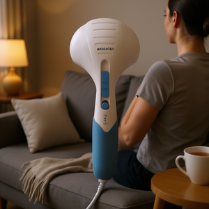 Masseur à percussion électrique Massaoer, 12 niveaux de vitesse, pistolet de massage pour tout le corps avec 5 têtes pour le cou, le dos et les jambes - Product Image 2