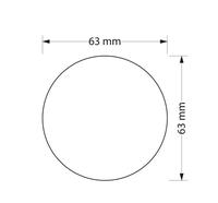 Poudre compacte rond et vide, compact, nouveau design, avec filtre ouvert et fermeture