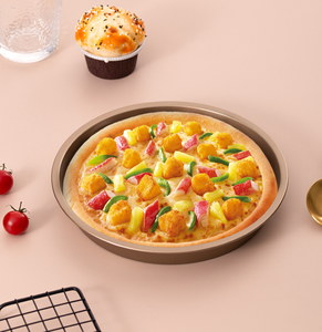 Set di tortiera da 6 tazze in acciaio inossidabile antiaderente da 8 pollici con vassoio di piatti per <span class=keywords><strong>Pizza</strong></span> modello Set di utensili da forno - Product Image 5