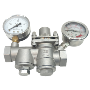 Válvula Reductora de Presión de Doble Instrumentación para Agua, Aceite y Gas, Alto Caudal con Baja Resistencia, Accionamiento Manual - Product Image 1