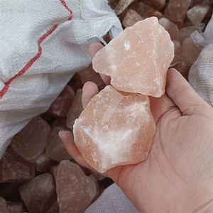 كتل ملح الهيمالايا الوردي ، صخور ملح كريستالية محببة - Product Image 5