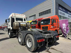 รถหัวลากซิโนทรัค HOWO Tx รุ่น Cnhtc รถบรรทุกหนัก 440 แรงม้า 6X4 LNG สำหรับขายในเอเชียกลาง - Product Image 4