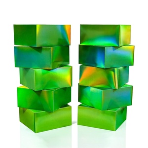 Custom Logo Factory Wholesale Fancy Gift Packaging Holographic Paper <b>Box</b> for <b>Parties</b> - Product Image 4