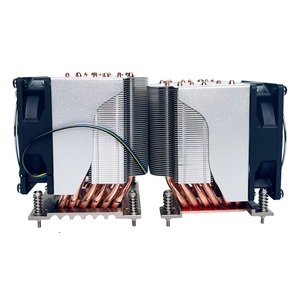 Lga1700 240W Đồng Dưới Nhôm Vây 6 Ống Nhiệt Cho 3U Máy Chủ Tản Nhiệt <span class=keywords><strong>CPU</strong></span> Tản Nhiệt - Product Image 3