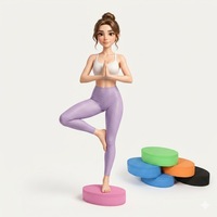 Almohadilla de Equilibrio TPE de Alto Rendimiento con Diseño Ovalado, para Terapia Física, Estudio Profesional, Práctica, Logotipo Personalizado