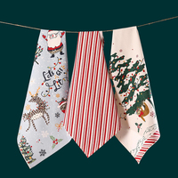Serviettes en coton imprimées numériquement personnalisées WML039, torchons, chiffons décoratifs suspendus, torchons de cuisine pour restaurants