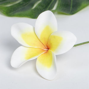 اكسسوارات الشعر الأنيقة من رغوة اصطناعية زهرة بلوميريا للنساء بالجملة اكسسوارات زهور <span class=keywords><strong>Hawaii</strong></span> - Product Image 5