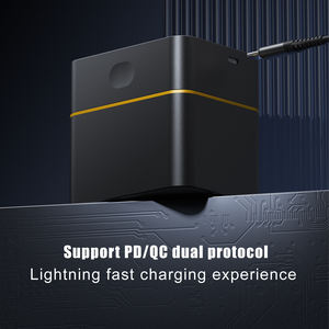 Carregador de Bateria Inteligente 8 em 1 Carregamento Rápido USB-C para Baterias de Lítio AA AAA Estojo de Armazenamento de Design Exclusivo e Carregamento Seguro - Product Image 2