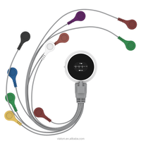 Moniteur ECG portable Viatom Lepod Pro 12 pistes avec identification instantanée des événements pour les anomalies