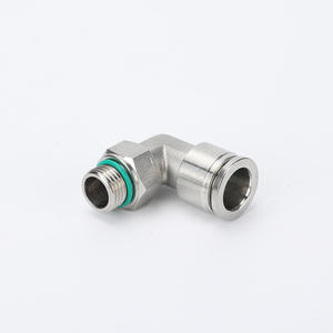 Connecteur pneumatique rapide en acier inoxydable série PL-G, raccord droit pour tuyau d'air, connexion rapide avec joint torique - Product Image 2