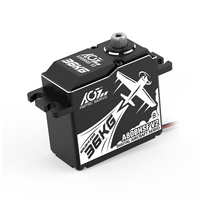 Servomoteur RC métallique AGFRC A80BHMF V2 CNC 40kg-cm Ultra Torque 0.085sec Vitesse Brushless 25T pour Pièces d'Avion RC