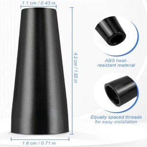 Boquilla Protectora de Cerámica 15AK, Accesorio para Antorcha de Soldadura con Apertura de 7 mm, Cubierta para Pistola de Soldadura MIG, Diámetro de 18 mm - Product Image 4