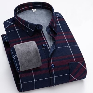 <span class=keywords><strong>Camicia</strong></span> Casual da <span class=keywords><strong>Uomo</strong></span> in Morbida Flanella <span class=keywords><strong>a</strong></span> Quadri <span class=keywords><strong>a</strong></span> Maniche Lunghe 9901 - Product Image 3