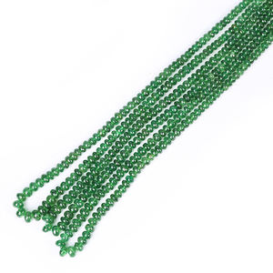 <span class=keywords><strong>Pietre</strong></span> semipreziose naturali della pietra preziosa sciolta del <span class=keywords><strong>taglio</strong></span> rotondo sfaccettato della pietra del granato di Tsavorite per la fabbricazione dei monili - Product Image 3