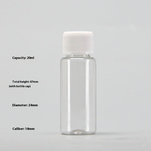 300ml dùng một lần nước giải khát chai bán buôn trong suốt Pet nhựa sữa trà Chai nước trái cây Enzyme chai - Product Image 6