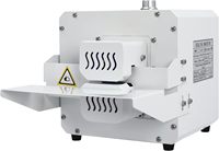 Scelleuse à bande continue de table GLF-50, petite machine de scellement thermique portable pour film plastique et sacs