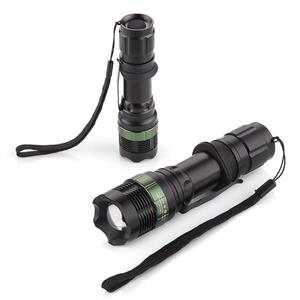 Lampe de poche LED haute luminosité 10W 1000 Lumen USB Rechargeable corps en aluminium torche tactique pour Camping lumière verte <span class=keywords><strong>batterie</strong></span> sèche - Product Image 6
