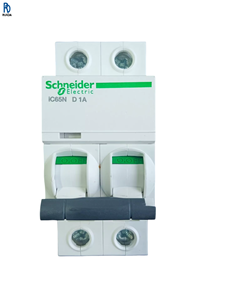 Interruptor de Circuito en Miniatura IC65N 2P D 1A, Interruptor de Sobrecarga, Interruptor de Bajo Voltaje, Interruptor Eléctrico - Product Image 1