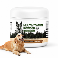 Complément alimentaire Hsviko pour animaux de compagnie, poudre multivitaminée pour chiens et chats, vitamines, probiotiques, 200 g, soins de santé pour animaux de compagnie, vente en gros, usine OEM
