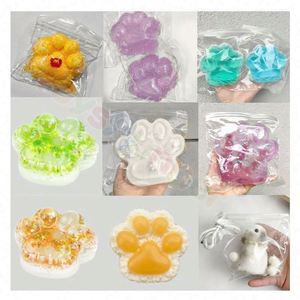 Juguete Sensorial Antiestrés de Goma Ultrasuave con Diseño de Pata de Gato, Tamaño Jumbo, Kawaii, Bola de Goma Ultrasuave TPR, Nuevo Diseño 2025 - Product Image 3