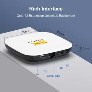 H96 MAX 8K Streaming <span class=keywords><strong>IPTV</strong></span> STB Smarter Super Box Premium Android 12 Pro Décodeur TV Box Europe France Allemagne Livraison Gratuite - Product Image 5