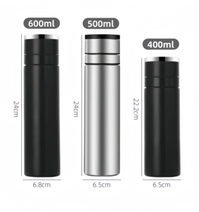 Quick-Opening Lid Business <b>Tea</b> With <b>Tea</b>-Water Separation Straight Design Double-Layer Vacuum Insulated Leak-Proof Gift Cup - Product Image 6