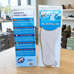 ERPS.L.Soletta Solette Gialle Non Tessute 2 Pezzi Taglia 35-45 Cura dei Piedi Per Tutte le Stagioni - Product Image 3