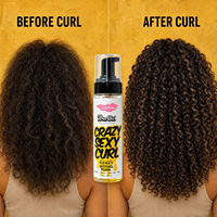 Mousse Coiffante au Miel Anti-Frisottis Hydratante Fixante pour Cheveux Afro Bouclés – Marque Privée OEM ODM
