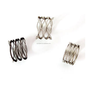 Endüstriyel Özel Gümüş Renkli Metal Hidrolik Paslanmaz Çelik Dalga Yay Geri Dönüş Yayları Üreticisi WG Marka Çin - Product Image 4