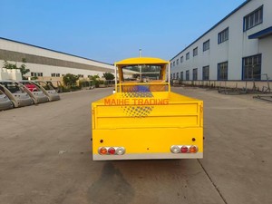 Voiture de tourisme électrique sans rail à toit ouvert fabriquée en Chine, chariot de golf touristique diesel pour 6 à 10 personnes - Product Image 3