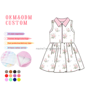 Tenue respirante en nylon-spandex 2T-14Y taille élastique ajustement confortable vêtements d'entraînement évacuant l'humidité ensemble de yoga et de tennis pour enfants