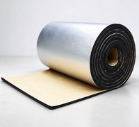 Rouleau de mousse en aluminium auto-adhésif, isolation thermique et acoustique pour toiture, murs et conduits de bâtiments