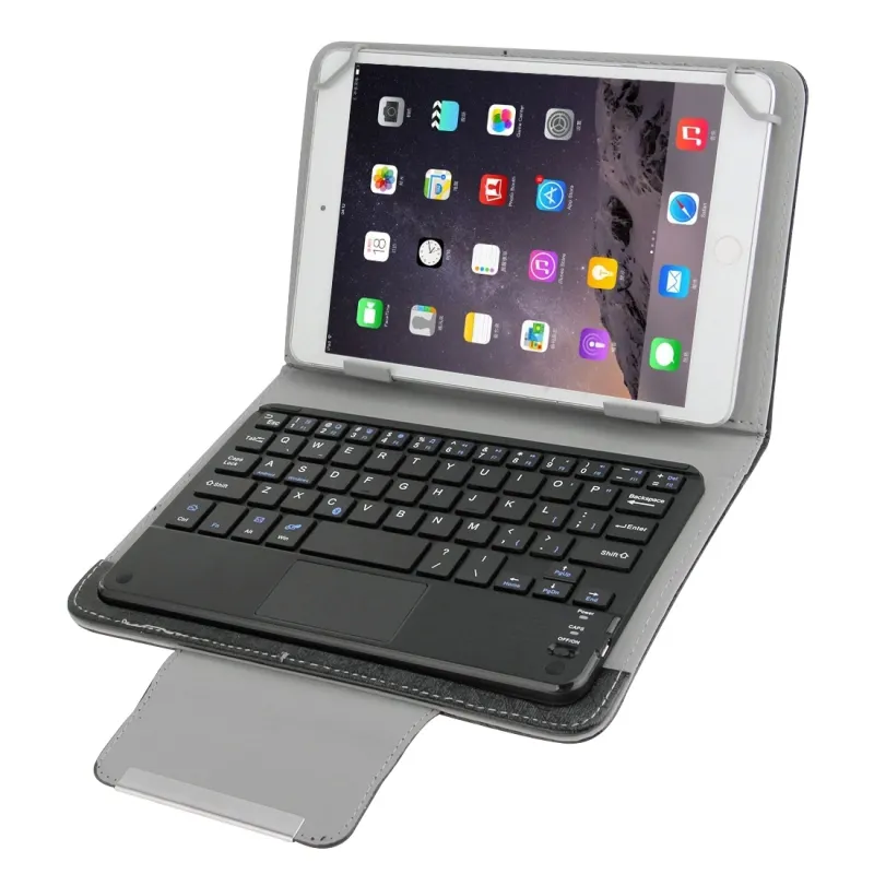 Capas de couro para tablets de 10 polegadas com teclado magnético removível universal sem fio, mais bem-vindas, fabricação na China