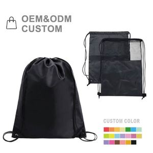 Mochila de malla con cordón al por mayor, mochila con cordón personalizada, mochila de pickleball, bolsa con cordón personalizada - Product Image 4