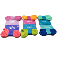 Lacets en polyester imprimés sur mesure, embouts en plastique transparent, options de logo couleur personnalisée, emballage de carte de taille personnalisée pour ceinture