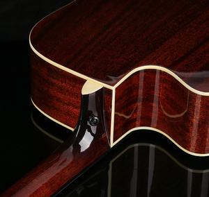 Vente directe Chine Fabricant Guitare acoustique 41 pouces Épicéa Corps en bois massif Palissandre Coupé Brillant Finition mate <span class=keywords><strong>Acajou</strong></span> - Product Image 5