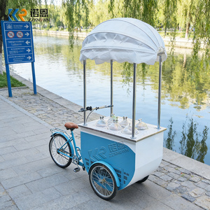 Vélo-chariot électrique mobile pour la vente de crème glacée en extérieur, chariot de vente de gelato - Product Image 3