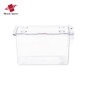 MG 8 cubiertas de caja de tarjetas transparente engrosada de plástico para naipes caja de descarte de tarjetas de desecho - Product Image 5