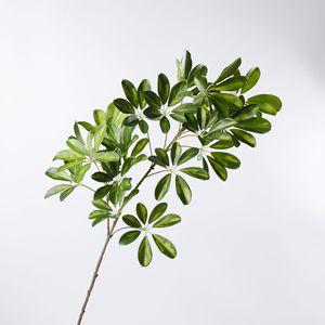 Bouquet de plantes artificielles Schefflera Dream Castle 10cm-30cm en PVC pour décoration intérieure, verdure - Product Image 2