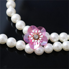 Thiết Kế Mới Đẹp 3D Sequin Flowers Thêu <span class=keywords><strong>Patch</strong></span> Cho Trang Phục - Product Image 6