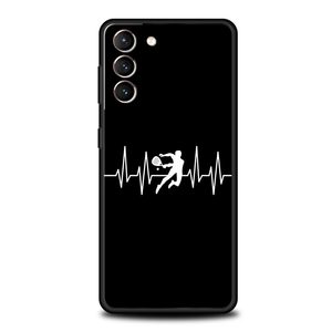 Balle de Tennis Sport Téléphone étui pour samsung Galaxy S24 S23 S22 <span class=keywords><strong>S20</strong></span> Ultra S21 <span class=keywords><strong>FE</strong></span> 5G S10 S9 Plus S10E S8 Couverture En Silicone Souple - Product Image 3