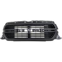 Front Original Grille for 2019-2024 Dodge Ram 1500 Matte Black Grille