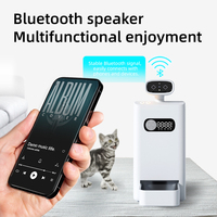 Caméra intelligente 4K de 3,5 L pour animaux de compagnie avec alimentation par IA, télécommande, audio bidirectionnel et jeu interactif