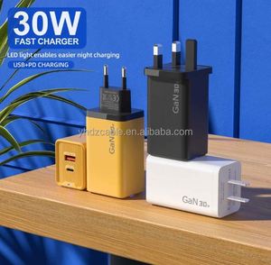 อะแดปเตอร์ชาร์จ USB-C PD 30W, หัวชาร์จแบบพับได้ขนาดกะทัดรัด ชาร์จเร็วแบบสองพอร์ต สำหรับ iPhone 16/15 เหมาะสำหรับการเดินทาง - Product Image 6
