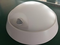 Nouveau Design 15w IP65 Étanche CCT Plafonniers Cloison Lumière Ronde Pour Jardin Couloir Salle De Bains Entrepôt