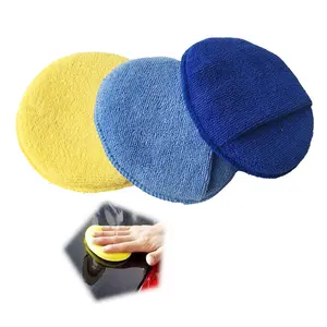 car wash towel thickened absorbent lint-free microfibre cleaning clot Microfiber Foam Core Ultra-Soft Applicator Pads reinigung