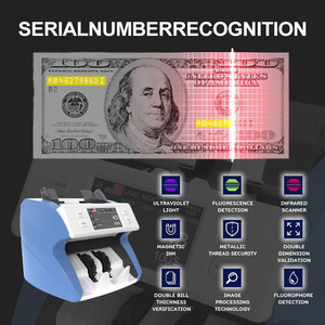 เครื่อ<span class=keywords><strong>ง</strong></span>นับสกุลเ<span class=keywords><strong>ง</strong></span>ินพร้อมไฟ LED และหน้าจอ TFT ผ่านการรับรอ<span class=keywords><strong>ง</strong></span>สำหรับการใช้<span class=keywords><strong>ง</strong></span>านธนาคาร - Product Image 4